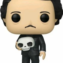 FUNKO Icons | Edgar Allen Poe With Skull [Glow In The Dark] POP! VINYL [RS]