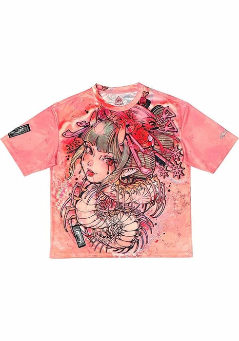 INVASION CLUB Mukade Onna | T-SHIRT - Image 5