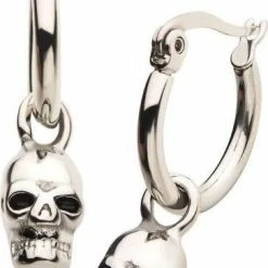BODYVIBE Skull [Stainless Steel] | EARRINGS