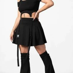 KILLSTAR Hacked | DETACHABLE SKIRT*