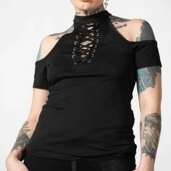 KILLSTAR No Secrets | CAP SLEEVE TOP*