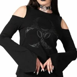 KILLSTAR Voxy | COLD SHOULDER TOP*
