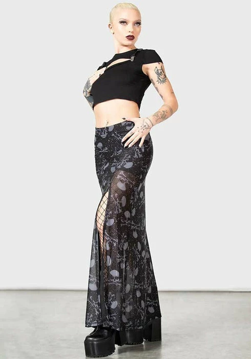 KILLSTAR Waxwork | MAXI SKIRT - Image 4