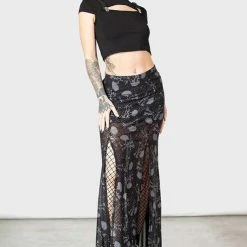 KILLSTAR Waxwork | MAXI SKIRT