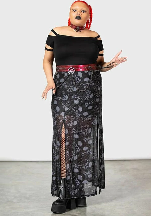 KILLSTAR Waxwork | MAXI SKIRT - Image 8