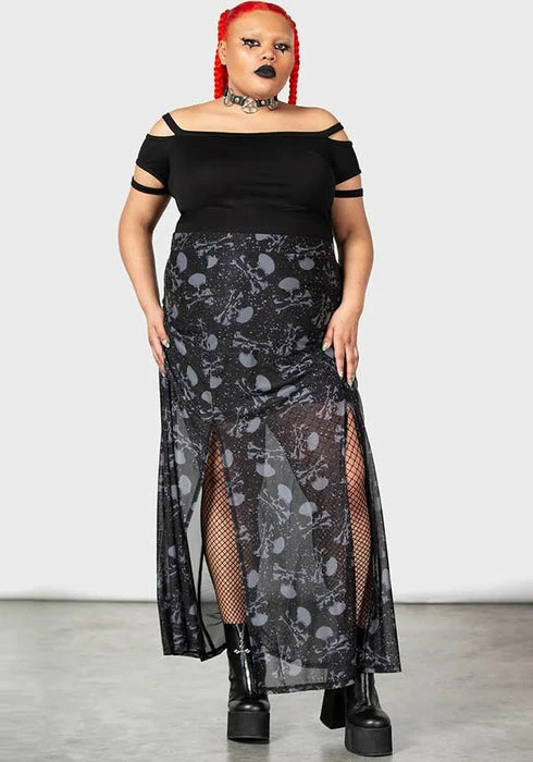 KILLSTAR Waxwork | MAXI SKIRT - Image 2