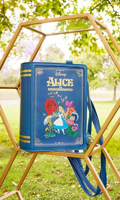LOUNGEFLY Alice In Wonderland: 1951 Book | CONVERTIBLE CROSSBODY BAG - Image 2