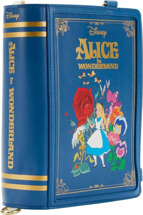 LOUNGEFLY Alice In Wonderland: 1951 Book | CONVERTIBLE CROSSBODY BAG - Image 3