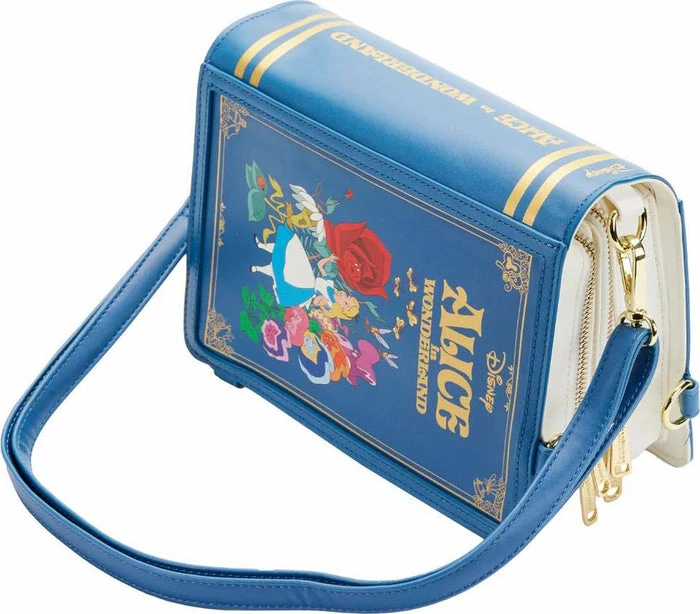 LOUNGEFLY Alice In Wonderland: 1951 Book | CONVERTIBLE CROSSBODY BAG - Image 7