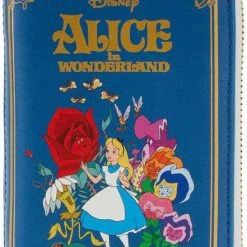 LOUNGEFLY Alice In Wonderland: 1951 Book | ZIP PURSE