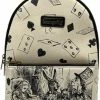 LOUNGEFLY Alice In Wonderland: Book Tea Party | MINI BACKPACK