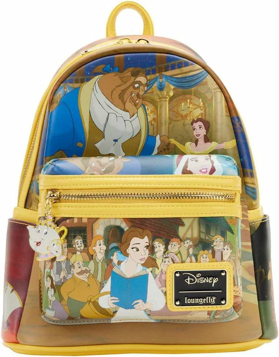 LOUNGEFLY Beauty And The Beast: Scenes | MINI BACKPACK