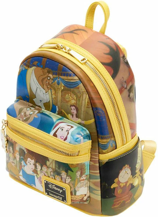 LOUNGEFLY Beauty And The Beast: Scenes | MINI BACKPACK - Image 3
