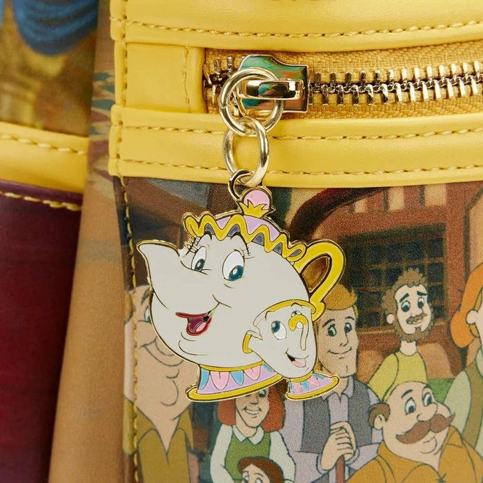 LOUNGEFLY Beauty And The Beast: Scenes | MINI BACKPACK - Image 6