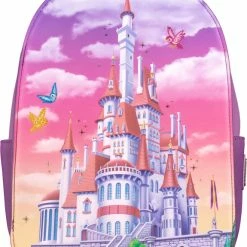 LOUNGEFLY Beauty & The Beast: Castle Snap Flap | MINI BACKPACK*