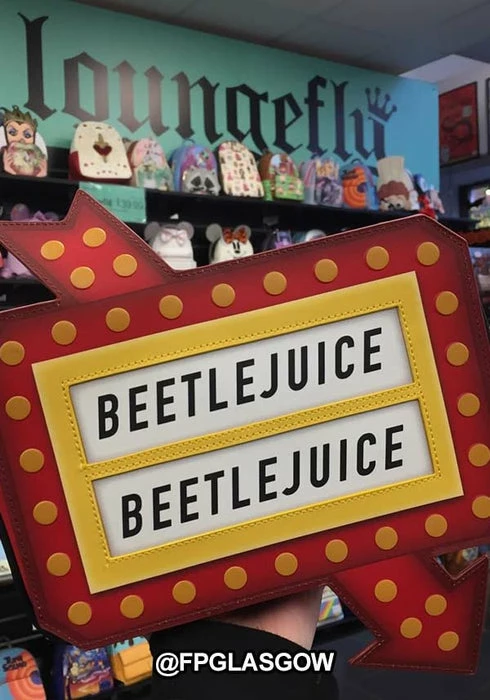 LOUNGEFLY Beetlejuice: Graveyard Sign | CROSSBODY BAG - Image 12