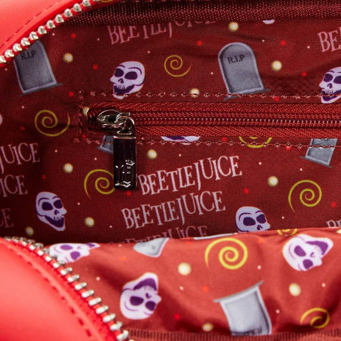 LOUNGEFLY Beetlejuice: Graveyard Sign | CROSSBODY BAG - Image 6