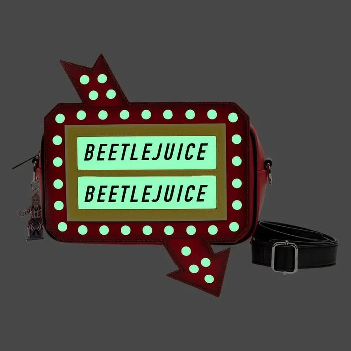 LOUNGEFLY Beetlejuice: Graveyard Sign | CROSSBODY BAG - Image 2