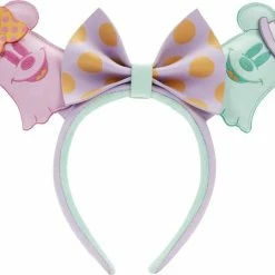 LOUNGEFLY Disney: Mickey & Minnie Pastel Ghost Glow | HEADBAND