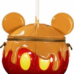 LOUNGEFLY Disney: Mickey Candy Apple | 3D CROSSBODY BAG