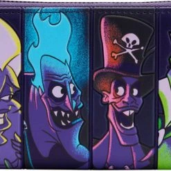 LOUNGEFLY Disney Villains: In The Dark | ZIP PURSE