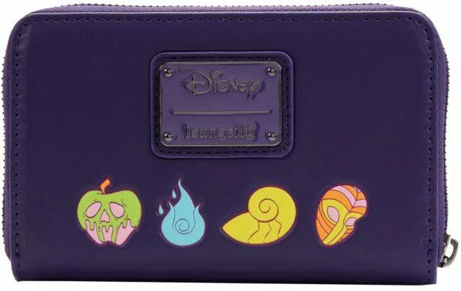 LOUNGEFLY Disney Villains: In The Dark | ZIP PURSE - Image 4