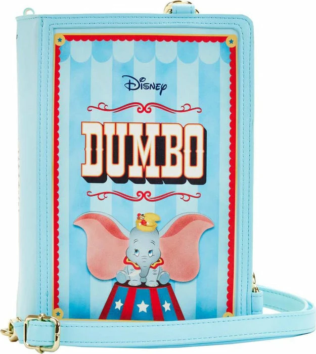 LOUNGEFLY Dumbo: 1941 Book | CONVERTIBLE CROSSBODY BAG*