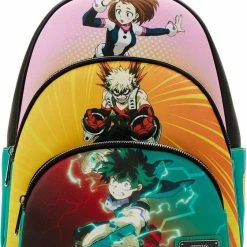 LOUNGEFLY My Hero Academia: Triple Pkt Scene | MINI BACKPACK