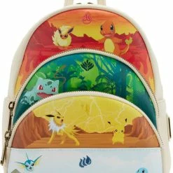 LOUNGEFLY Pokemon: Elements Triple Pocket | MINI BACKPACK