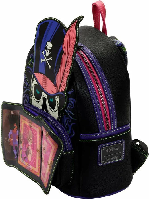 LOUNGEFLY Princess And The Frog: Facilier Glow Lenticular | MINI BACKPACK - Image 4
