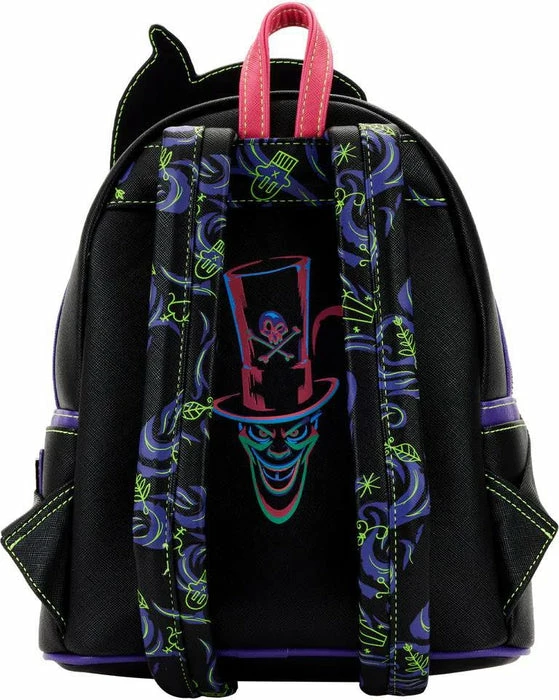 LOUNGEFLY Princess And The Frog: Facilier Glow Lenticular | MINI BACKPACK - Image 5