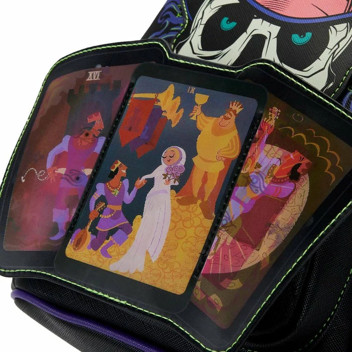 LOUNGEFLY Princess And The Frog: Facilier Glow Lenticular | MINI BACKPACK - Image 7