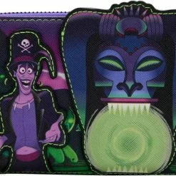 LOUNGEFLY Princess And The Frog: Facilier Glow | ZIP PURSE