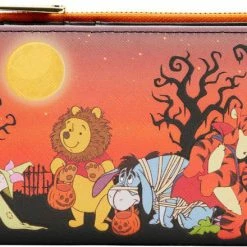 LOUNGEFLY Winnie The Pooh: Halloween Group Glow | FLAP PURSE