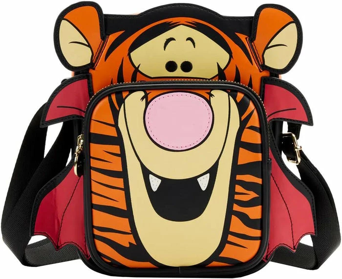 LOUNGEFLY Winnie The Pooh: Tigger Halloween | PASSPORT BAG
