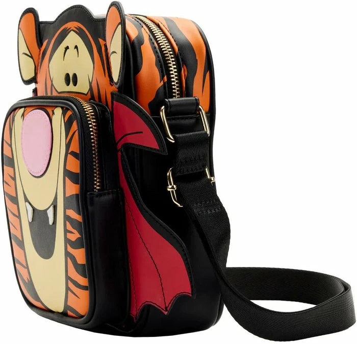 LOUNGEFLY Winnie The Pooh: Tigger Halloween | PASSPORT BAG - Image 3