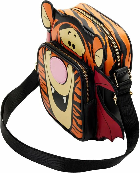 LOUNGEFLY Winnie The Pooh: Tigger Halloween | PASSPORT BAG - Image 4