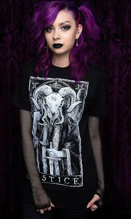 MORTUS VIVENTI Justice | T-SHIRT