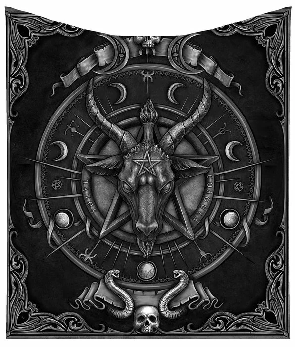NEMESIS NOW Baphomet | THROW BLANKET - Image 2
