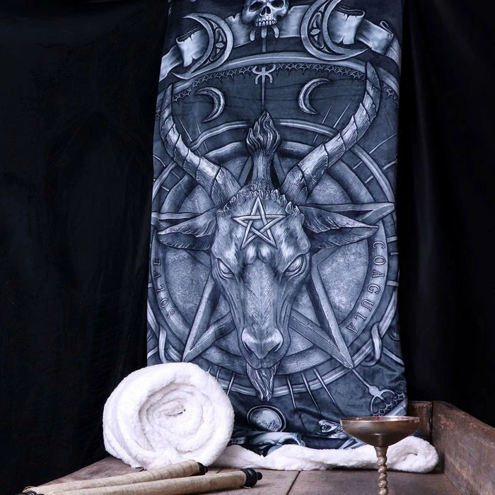 NEMESIS NOW Baphomet | THROW BLANKET - Image 3