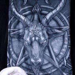 NEMESIS NOW Baphomet | THROW BLANKET
