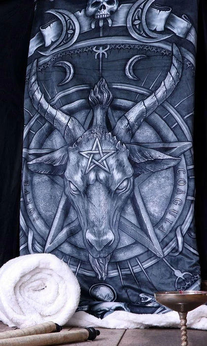 NEMESIS NOW Baphomet | THROW BLANKET