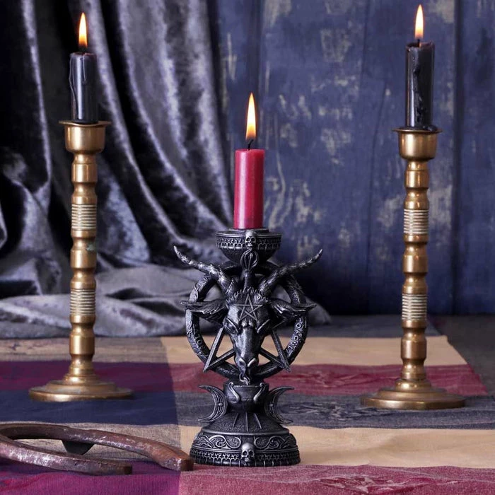 NEMESIS NOW Light Of Baphomet | CANDLE HOLDER` - Image 9