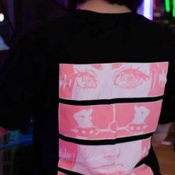 PASTEL PIXIE Send Lewds [Black] | TEE