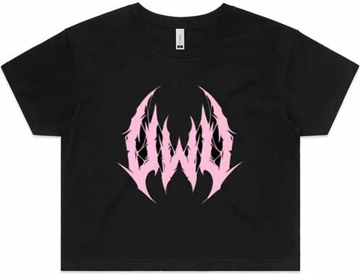 PASTEL PIXIE UWU Metal | CROP TEE - Image 3