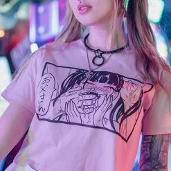 PASTEL PIXIE Yes Daddy! | CROPPED TEE