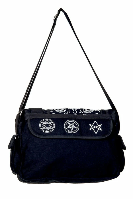 BANNED ALTERNATIVE Pentagram | MESSENGER BAG - Image 3