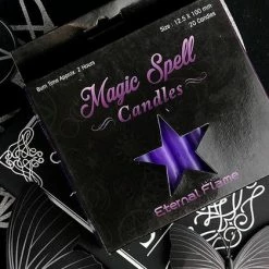 MAGIC SPELL CANDLES Eternal Flame [Purple] | SPELL CANDLE