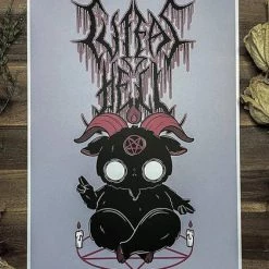 PVMPKIN ART Cute As Hell | ART PRINT