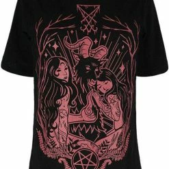 RESTYLE Lucifer Burgundy | T-SHIRT